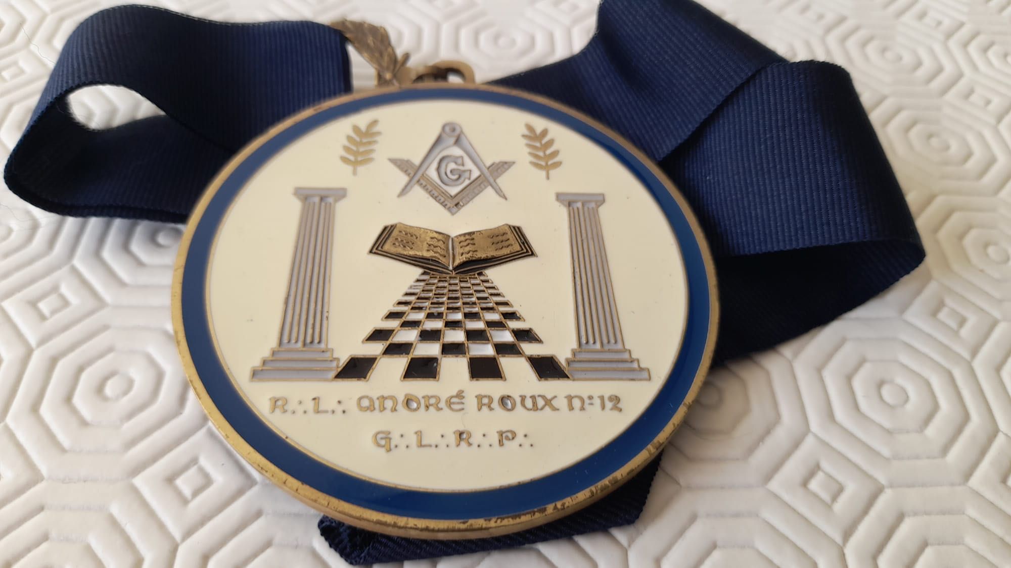 Maçonaria GLRP - Medalha de Loja