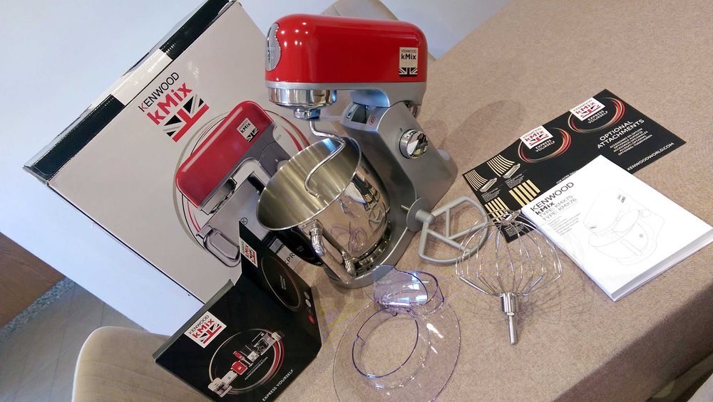 Batedeira KMix - KENWOOD robô de cozinha KMX750ARD