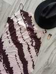 Sukienka na Ramiączkach z Efektem Tie-Dye roz L Cropp