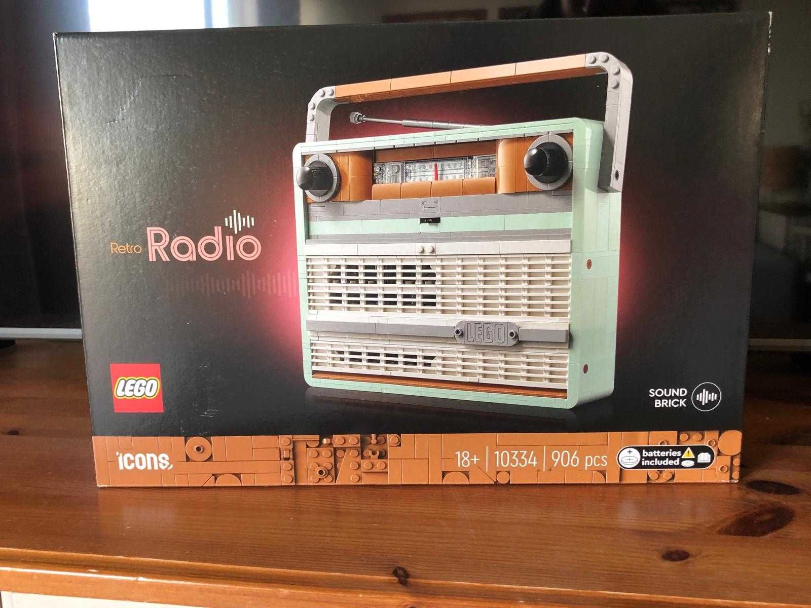 LEGO Rádio Retro / LEGO Retro Radio – 10334