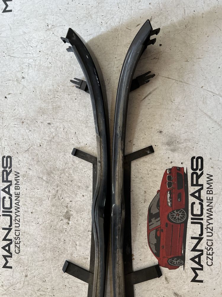 Listwy pod lampy lewa prawa bmw e46 sedan kombi black sapphire touring