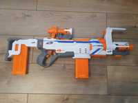 NERF REGULATOR na baterie rozbudowany długość 82 cm plus naboje