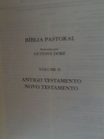 Biblia Pastoral - Ilustrada por Gustave Doré - 2 Volumes