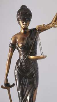 Figura  rzeźba z brązu 78 cm