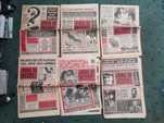 Lote 16 Jornais antigos Jornal do Incrível - Anos 80