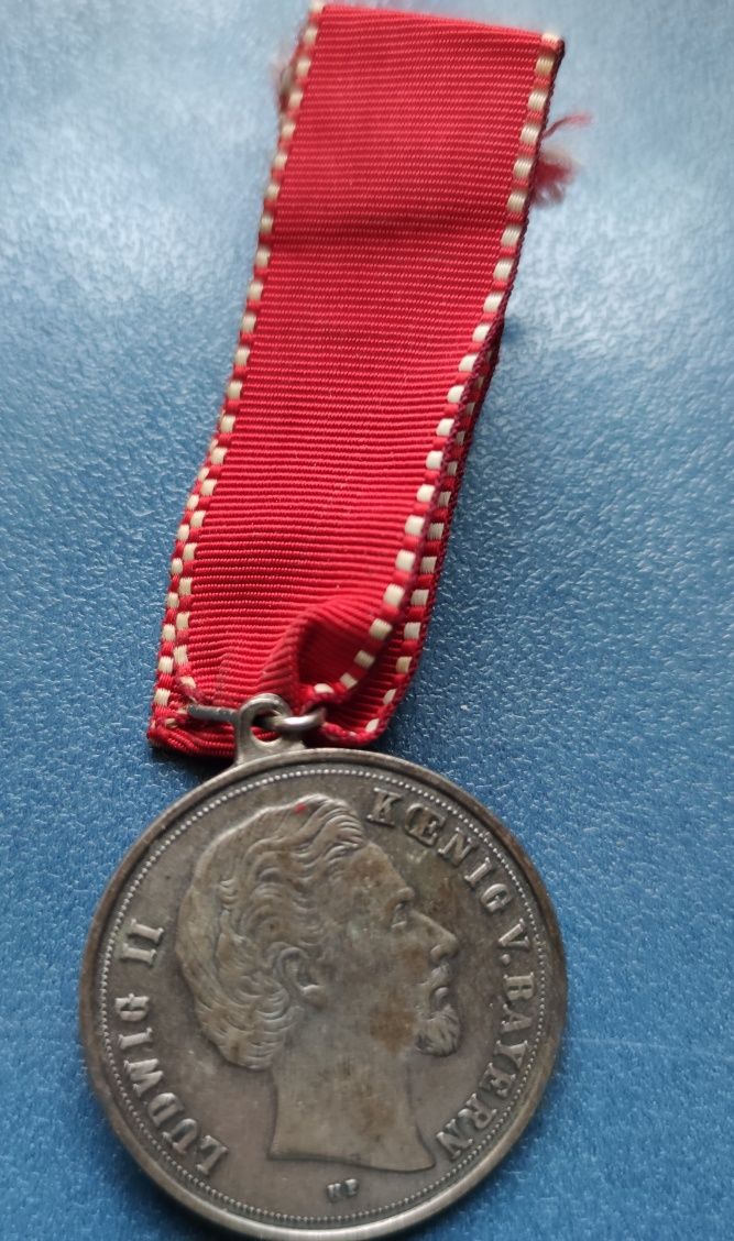 Medal Ludwig  II Koenig V. Bayern