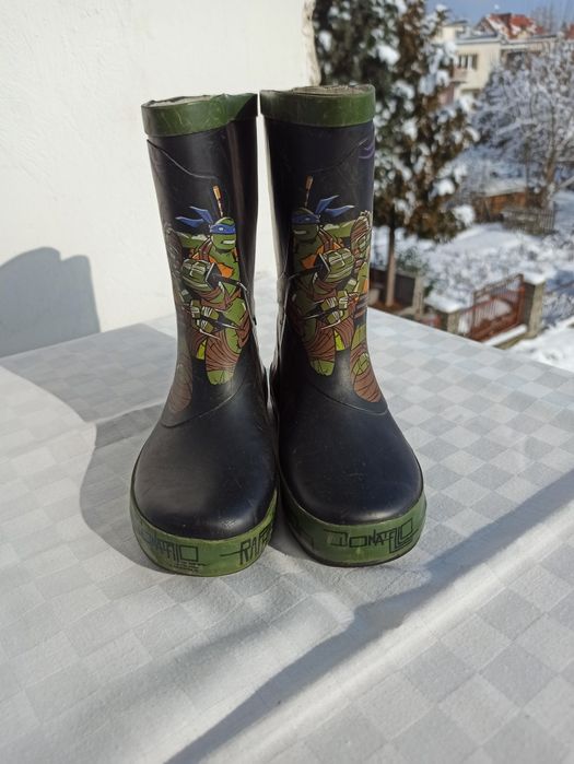 Kalosze żółwie Ninja George r. 28/10/18,5 cm