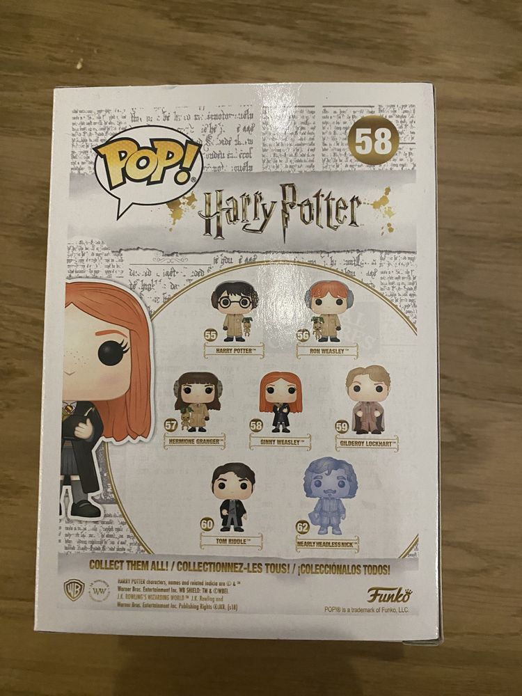 Funko Pop Ginny Weasly Harry Potter 58