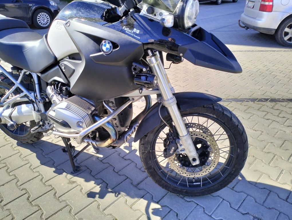 Koła BMW GS czujniki tarcze