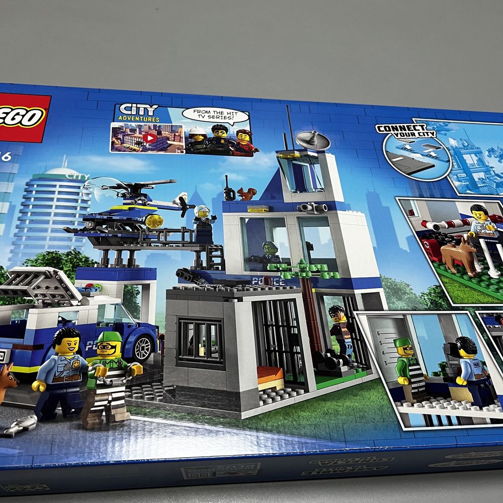 Lego City Police Station 60316 оригинал новый конструктор лего