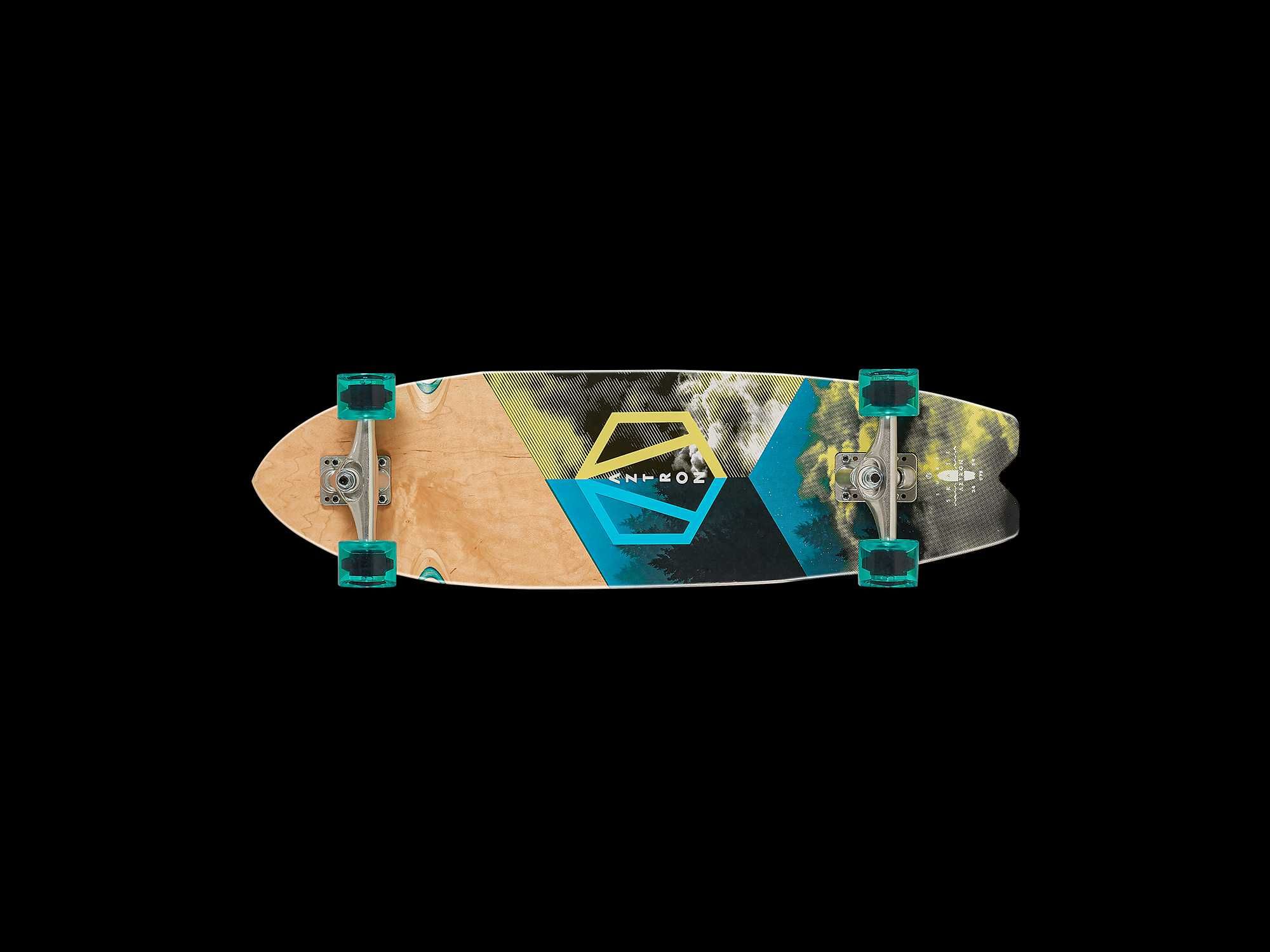 AZTRON - FOREST 34 - Surfskate Board - 86 x 24 x 13 cm