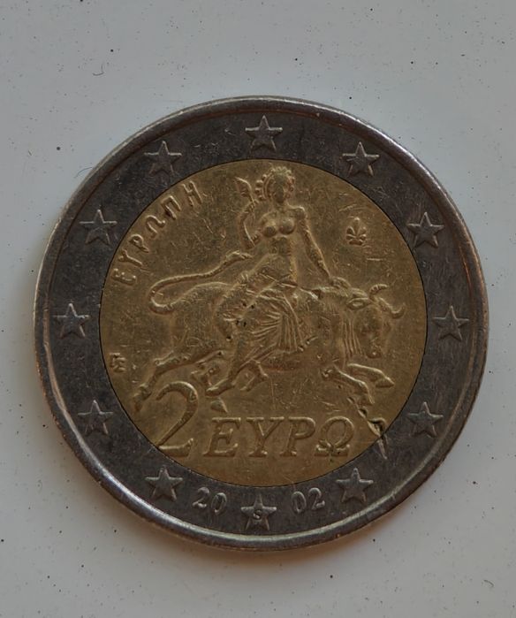 2 євро 2002 року