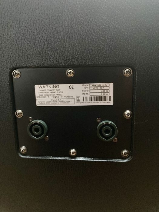 Vendo coluna 1x15 RJ e cabeca Markbass TTE 501 como novo