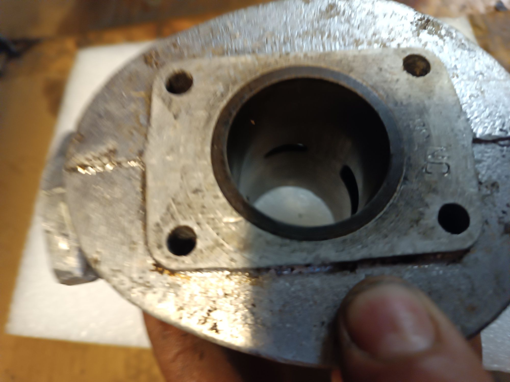Cylinder głowica komar s38 jajko