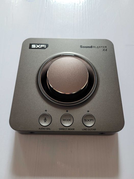 Karta dźwiękowa zewnętrzna Creative Sound Blaster X4