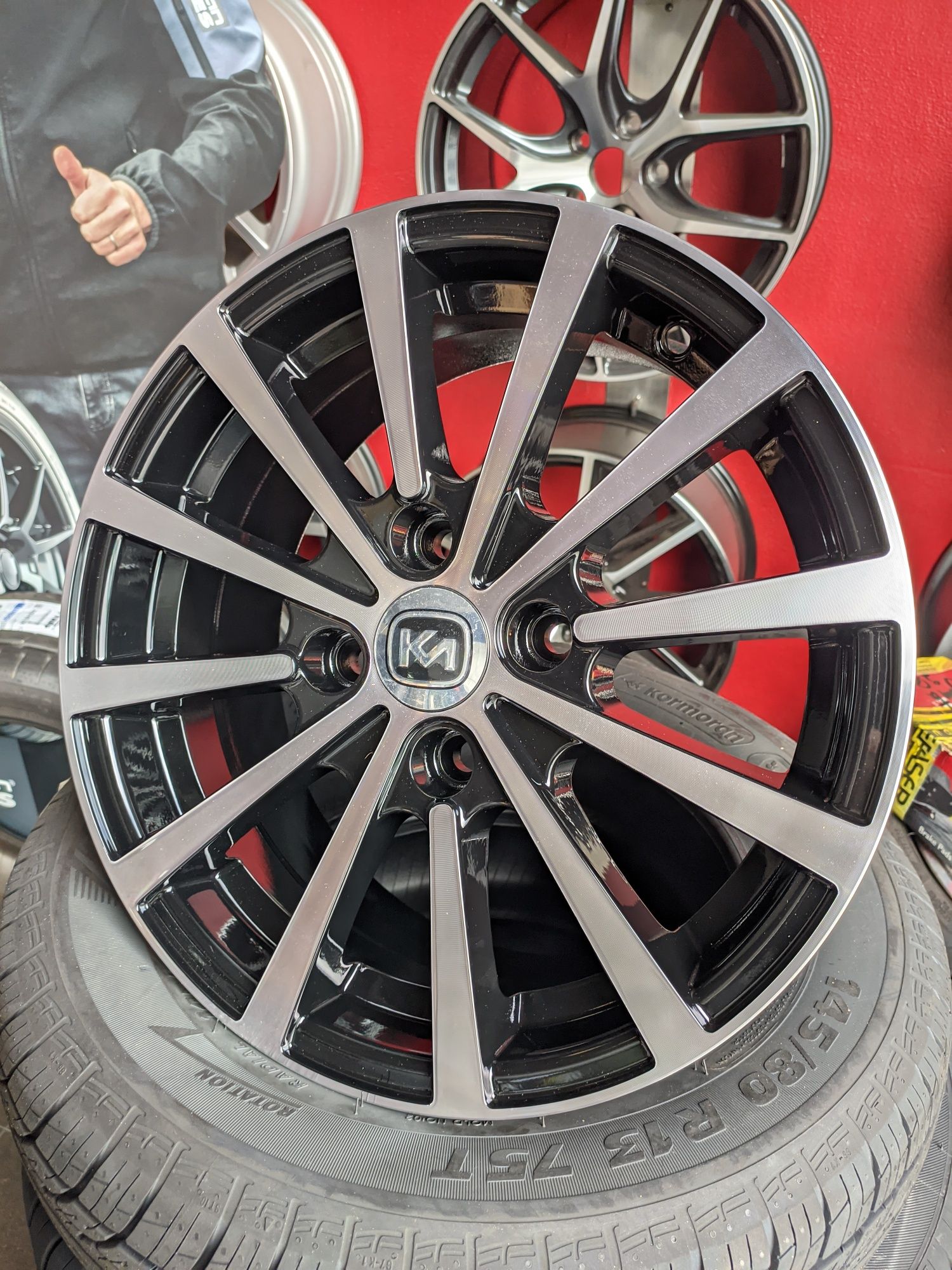 4 Jantes 15" (NOVAS) 4x108 para Ford Fiesta