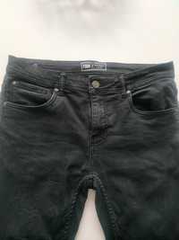 Czarne męskie spodnie Skinny Fit 34/34