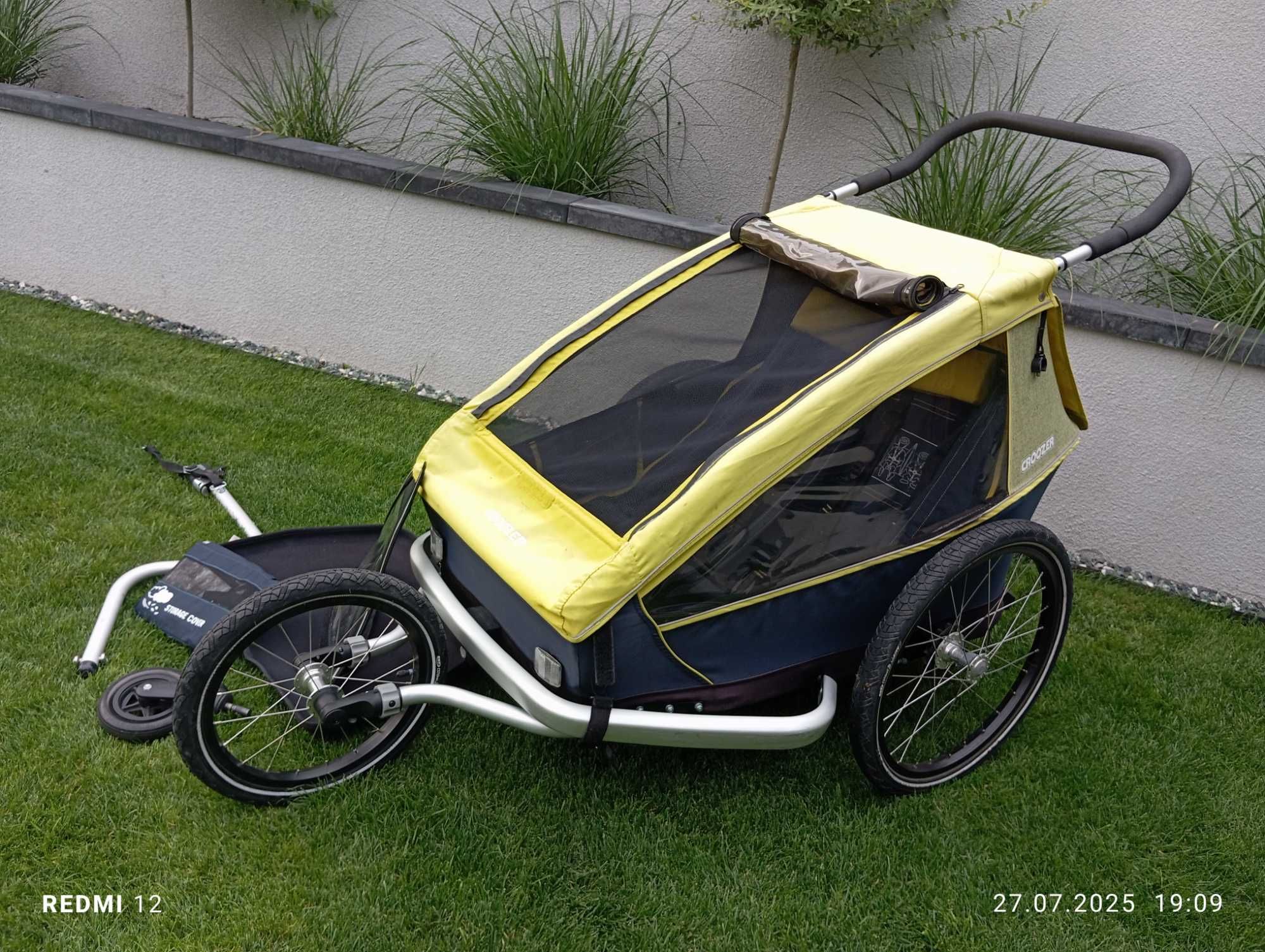 Przyczepka rowerowa 3w1 Croozer kid for 2