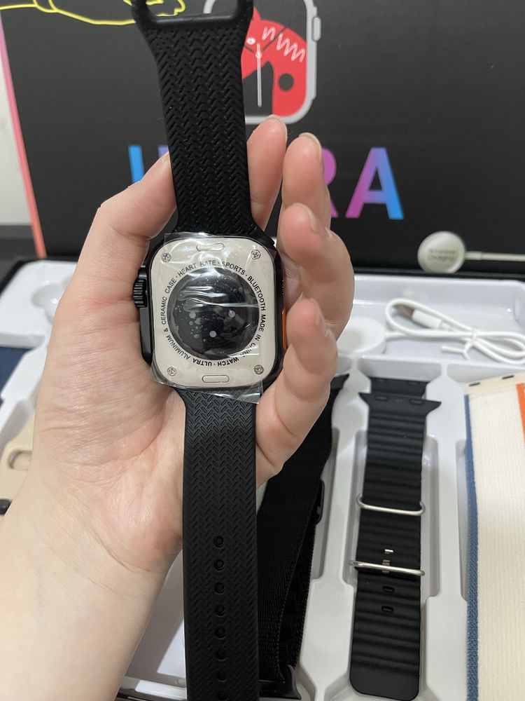 Smart watch com 7 braceletes