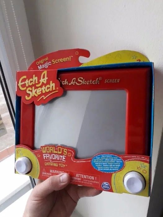 Редкая коллекционная рисовалка Волшебный экран Etch a sketch