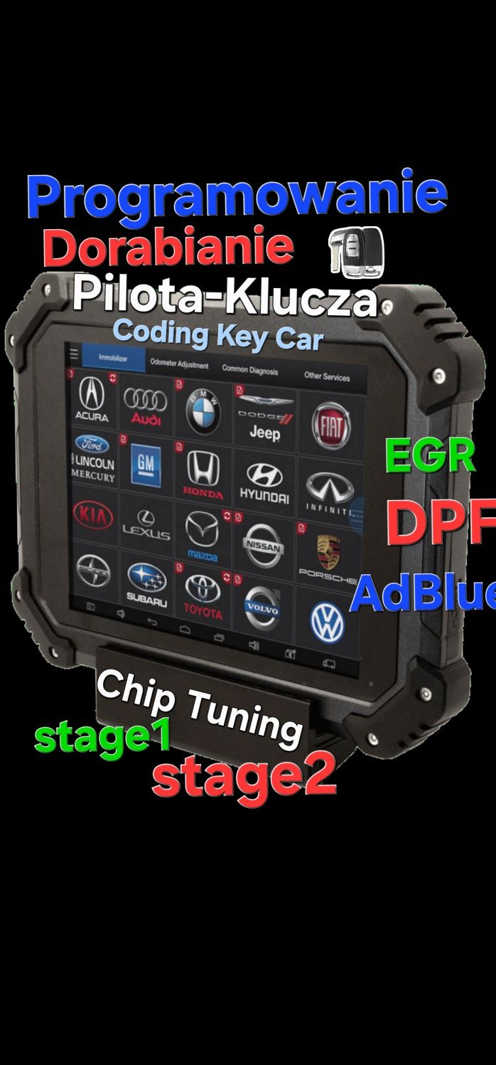 Chip Tuningu/Podniesienie Ciśnienia Oleju/Modyfikacja ECU..EGR/DPF/AdB