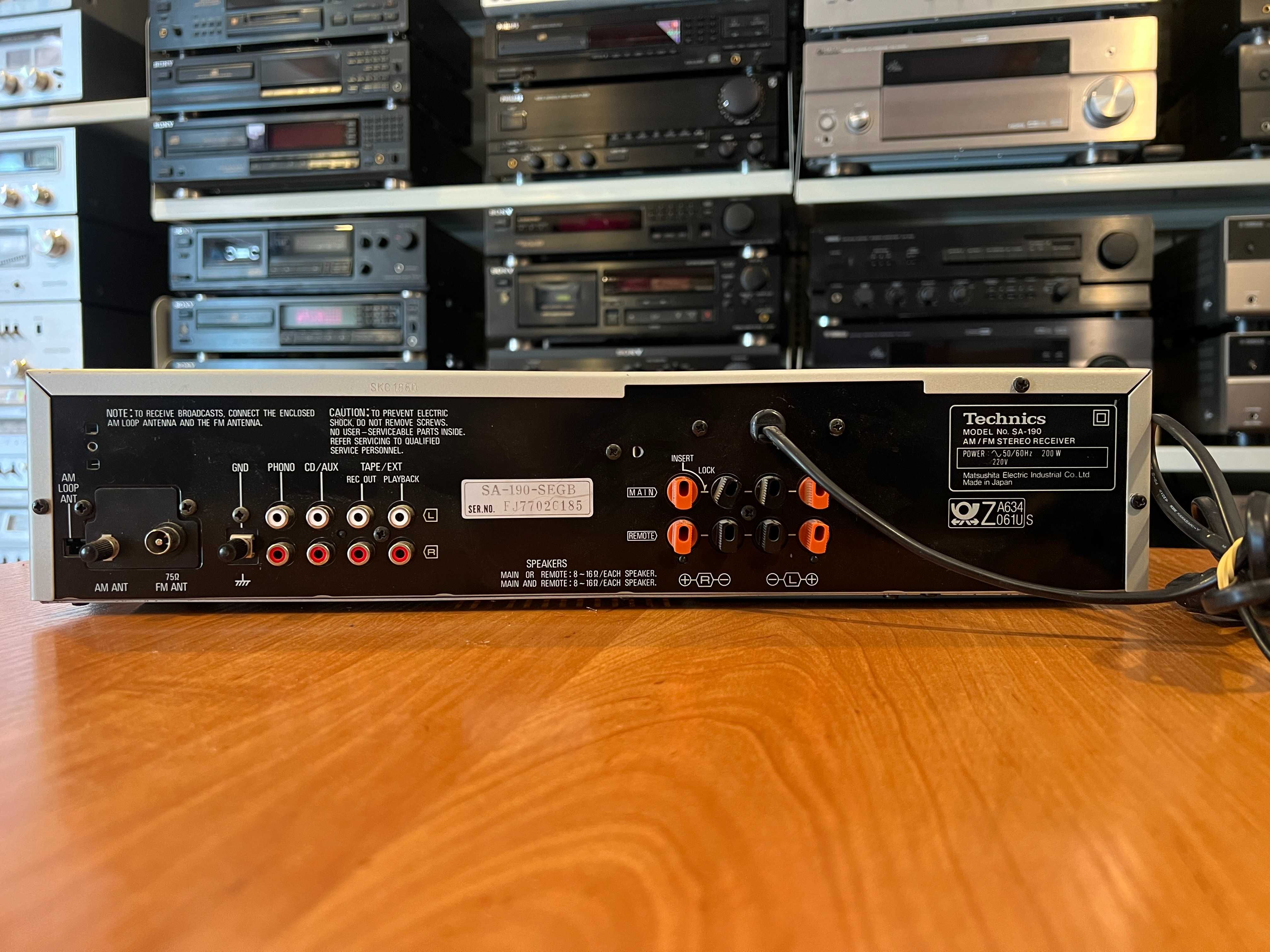 Amplituner Technics SA-190 Audio Room