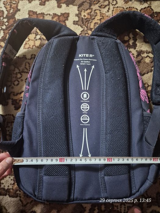 Рюкзак Kite Education для дівчаток 620 г 40x30x17.5 19 л Ліловий (