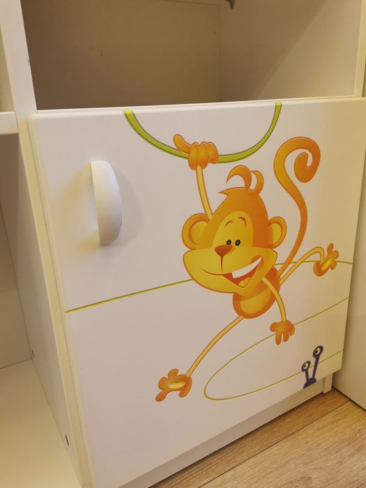 Komoda Meblik happy animals white
