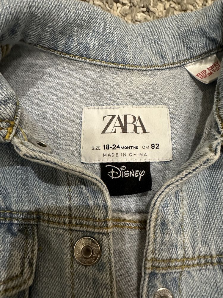 Джинсова квртка zara 18-24