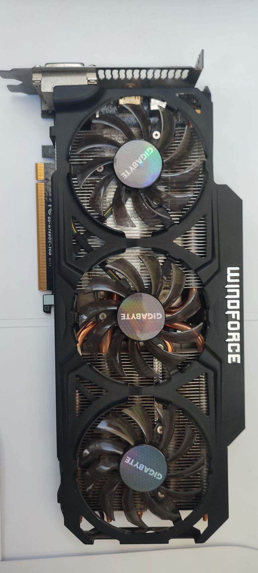 Відеокарта WINDFORCE GIGABYTE GV-N7800C- 3GD  rev 2.0
