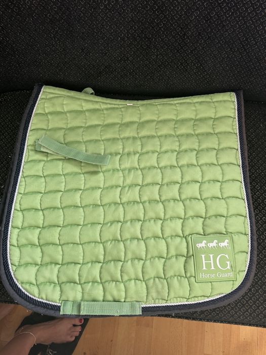 Czaprak ujeżdzeniowy full zielony limonka horse guard HG firmowy