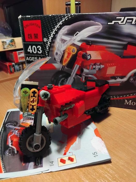 Конструктор ENLIGHTEN 403 6+/ Мотоцикл