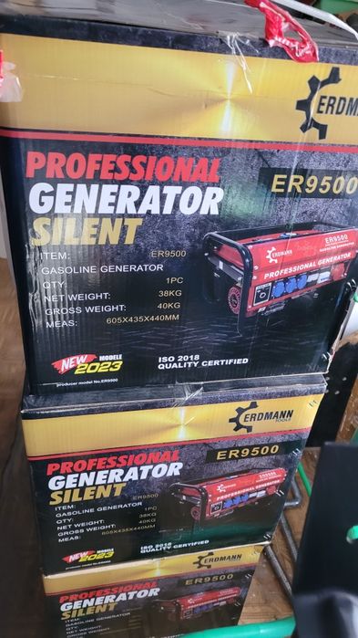Generator prądotwórczy, agregat, Erdmann ER9500, 4kw