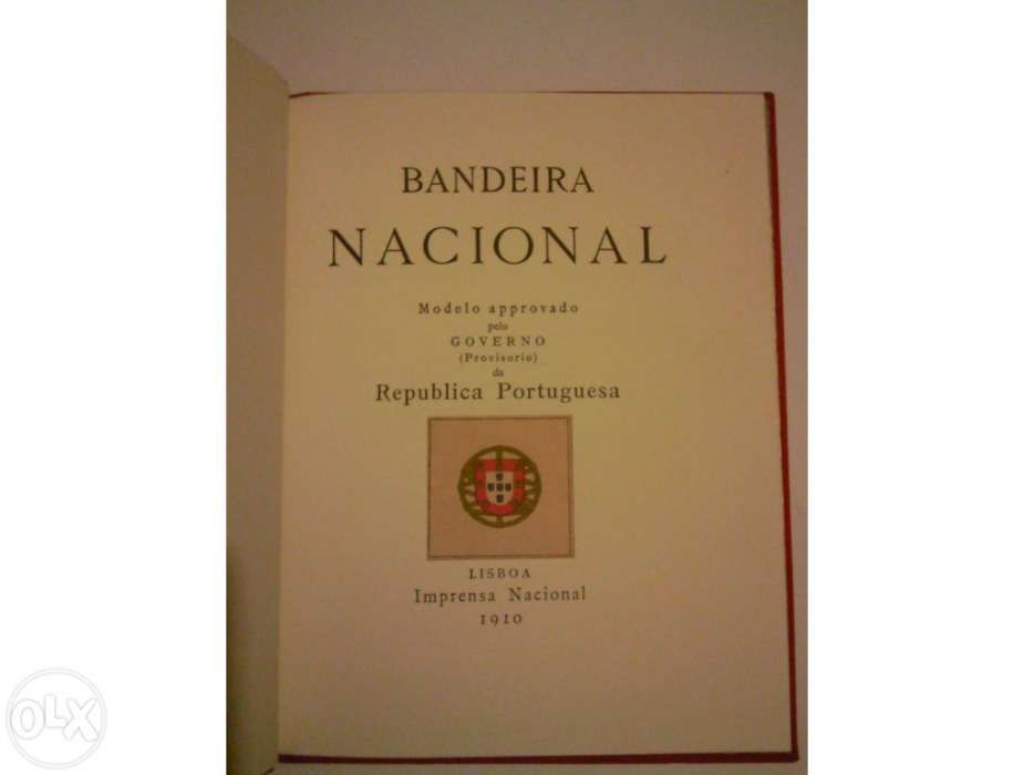 Edição limitada 100ex 'Bandeira Nacional' Encadernado à mão