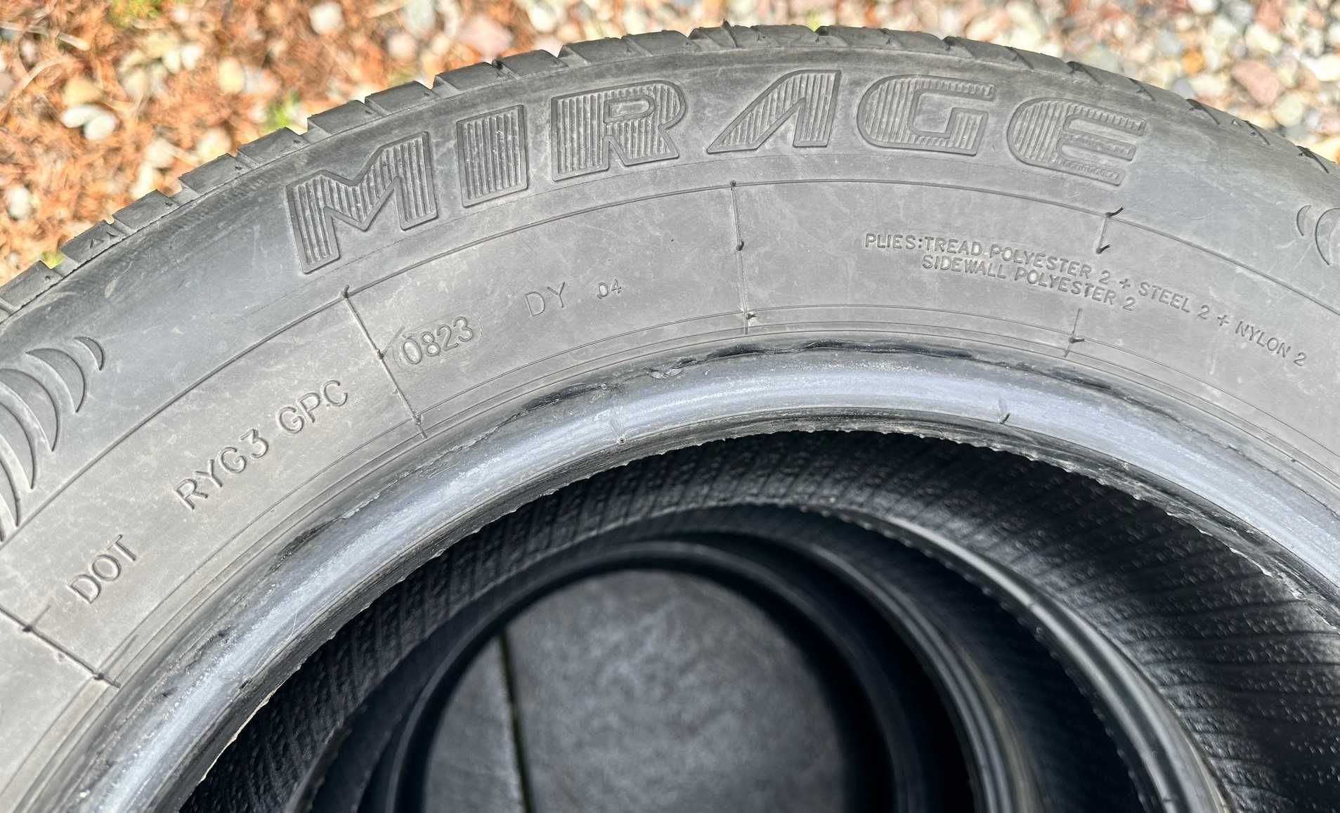 Opony Mirage MR-162 215/60R16 jak nowe