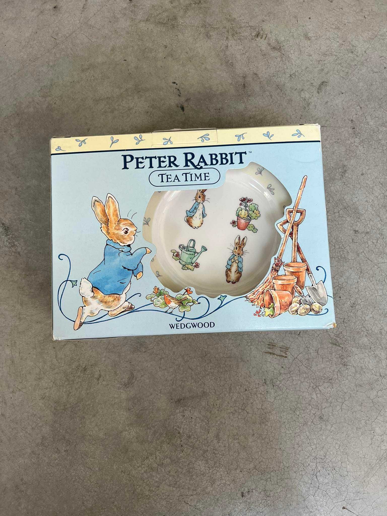 Zestaw śniadaniowy dla dziecka Wedgwood Peter Rabbit | vintage 1996