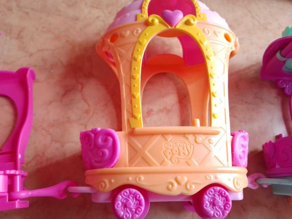 Паровозик My little pony Hasbro поїзд - 5 шт.