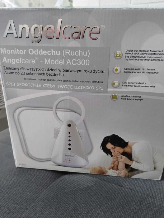 Monitoring oddechu płytki Angelcare