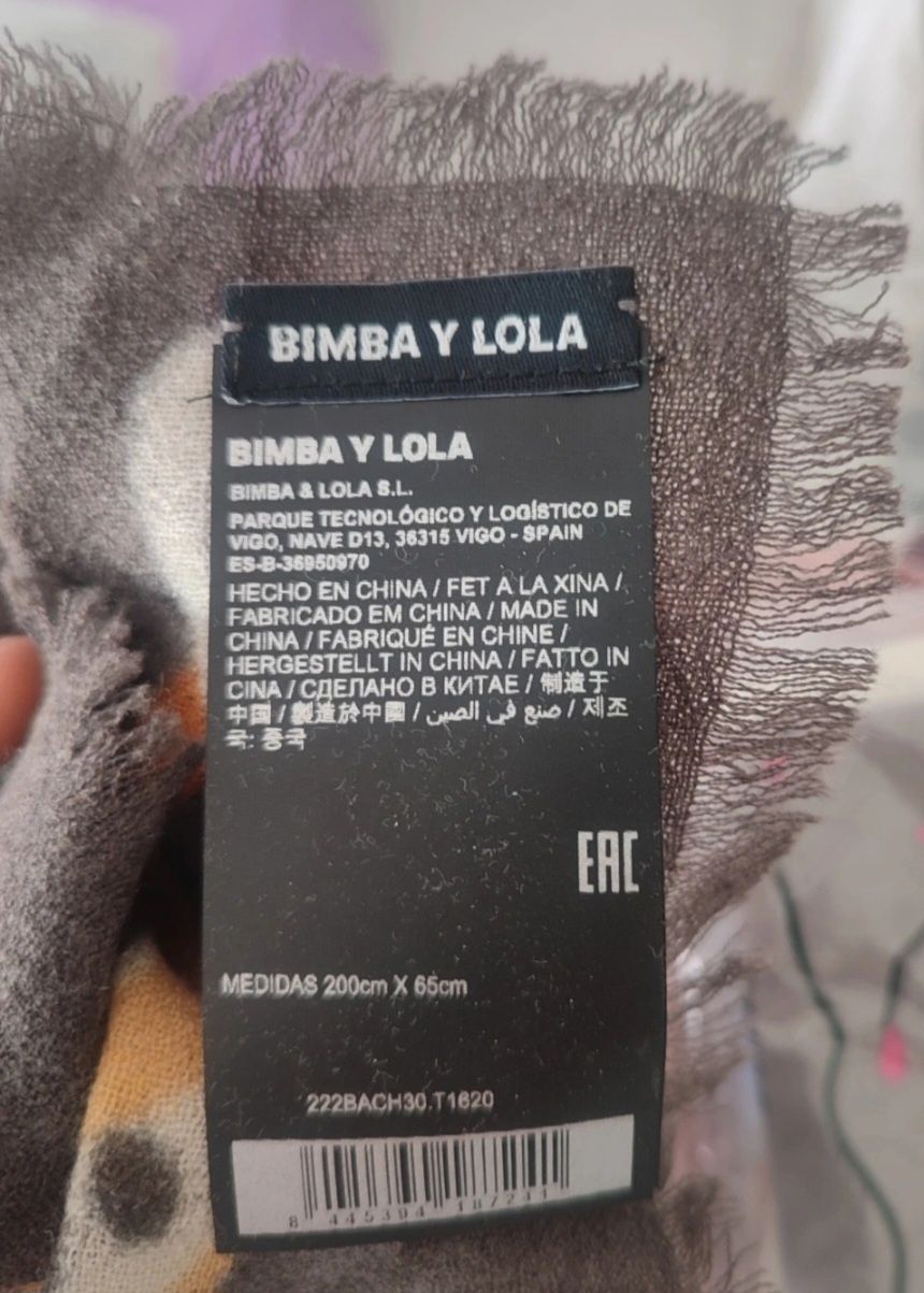 Écharpe bimba y lola