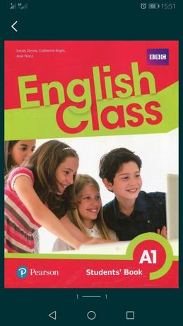 Język angielski Pearson ENGLISH CLASS A1 A1+ A2 B1 klasa 4 5 6
