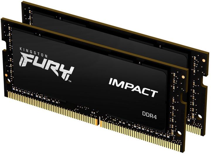 Оперативна памʼять Kingston Fury SODIMM DDR4-3200 16384 MB