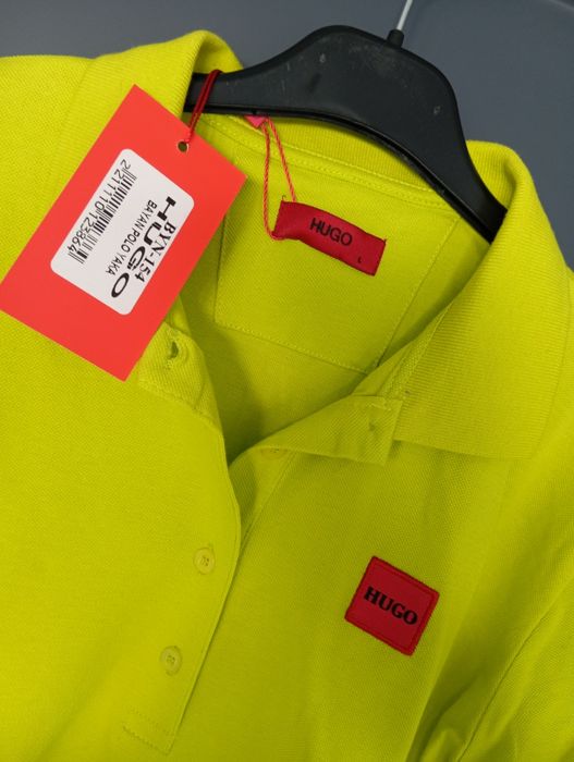 Polo damskie L kolor limonka