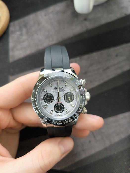 Seiko Mod Daytona Meteorite