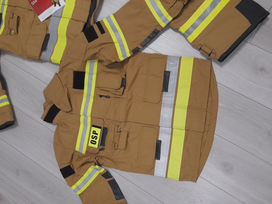 Ubranie strazackie nowe scantex aurum  nomex sx4 faktura nowe