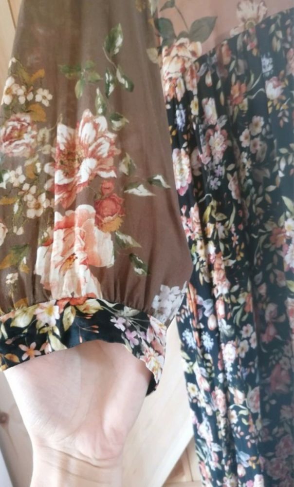 Sukienka zara w kwiaty 36