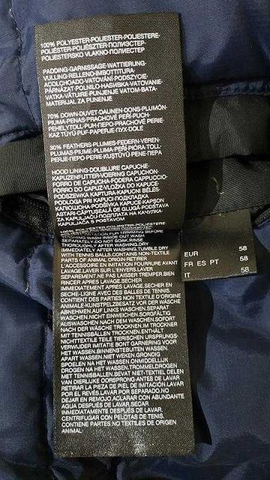 Куртка пуховик зимова  - XL