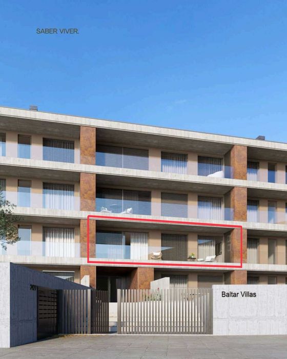 Apartamento T2 Luxo, Condomínio fechado 166m2