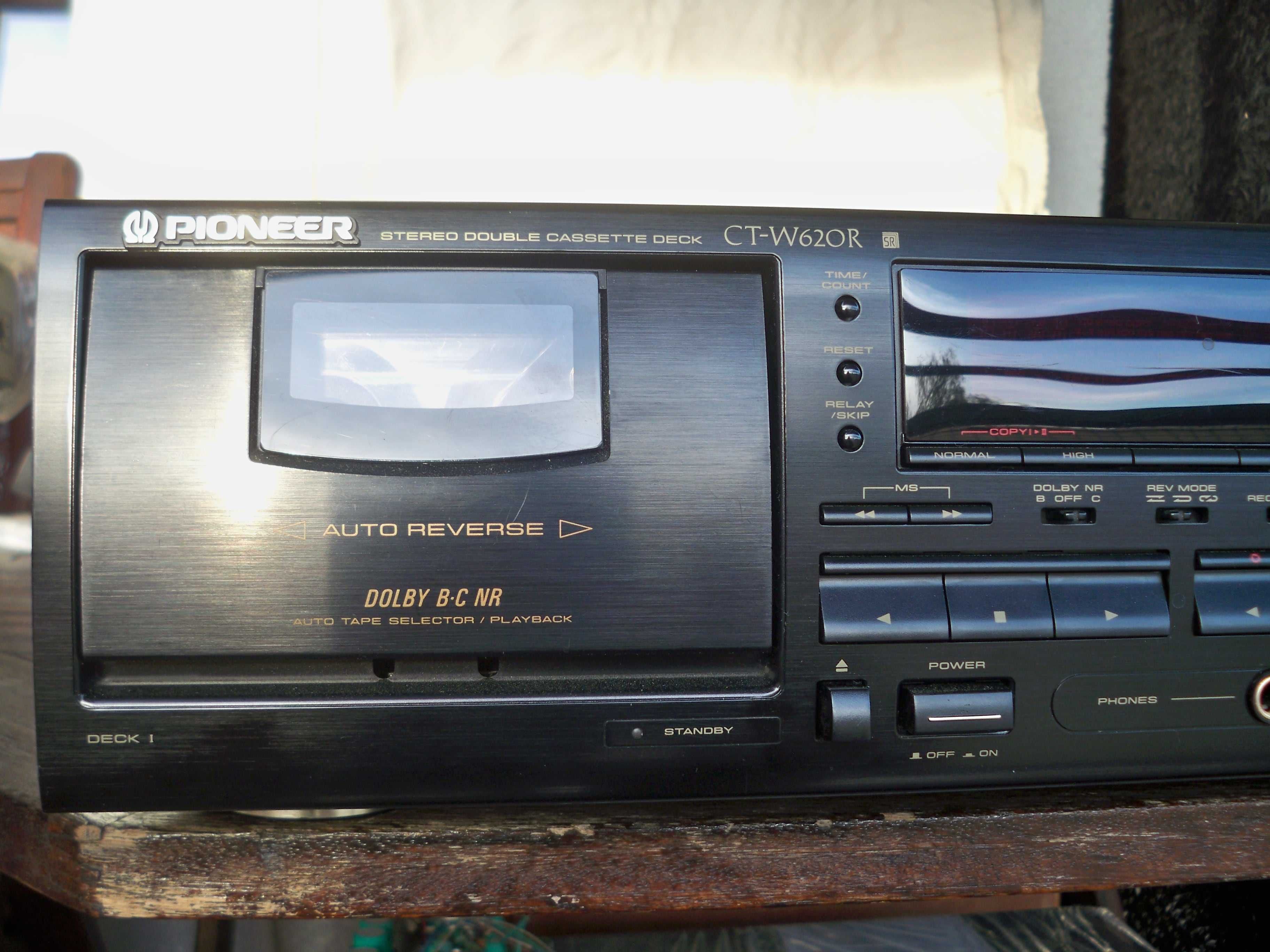 magnetofon Pioneer CT-W620R Dolby B/C Flex BLE