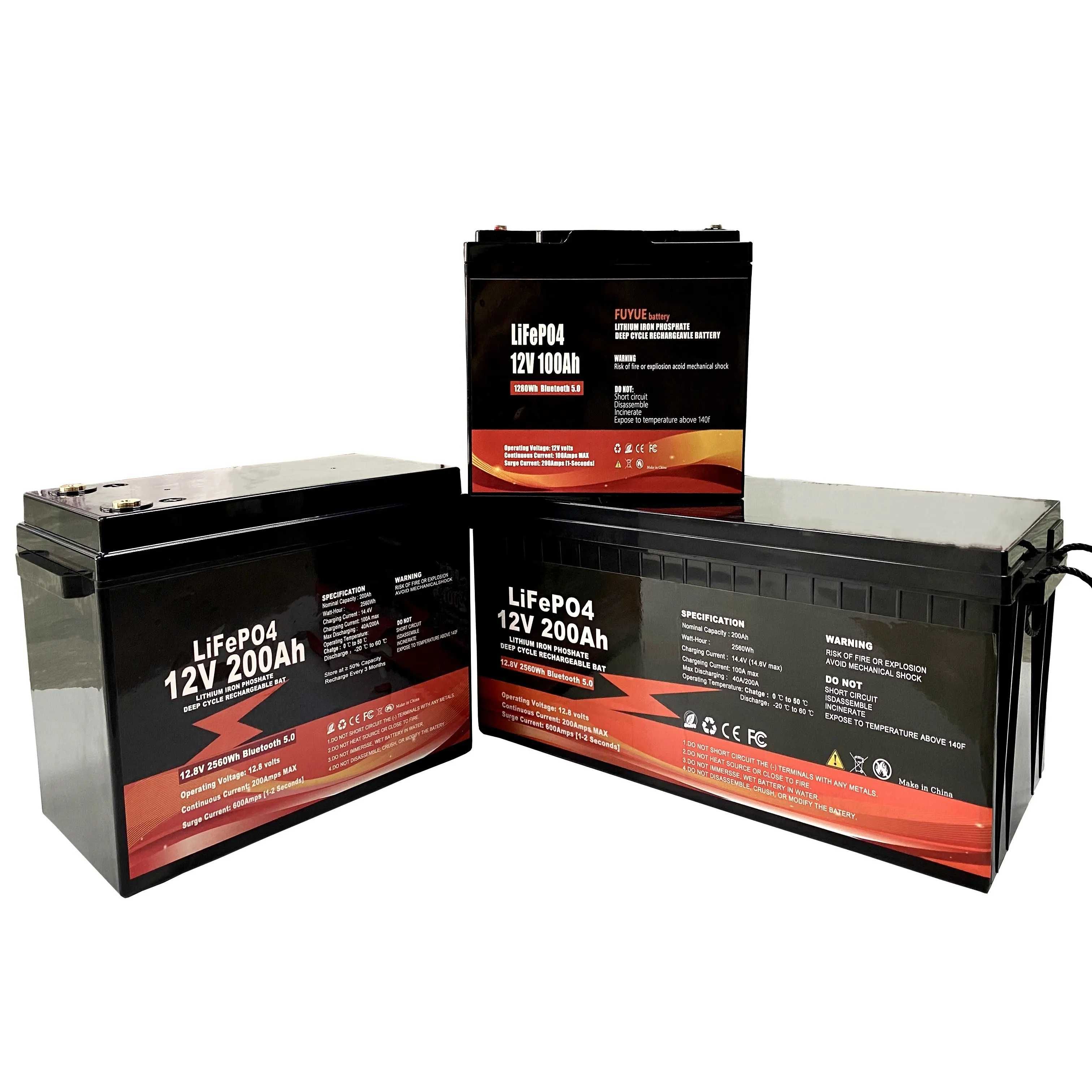 Nowy Akumulator LiFePO4 300Ah 12V - FUYEU - Lżejszy od AGM, Żelowy