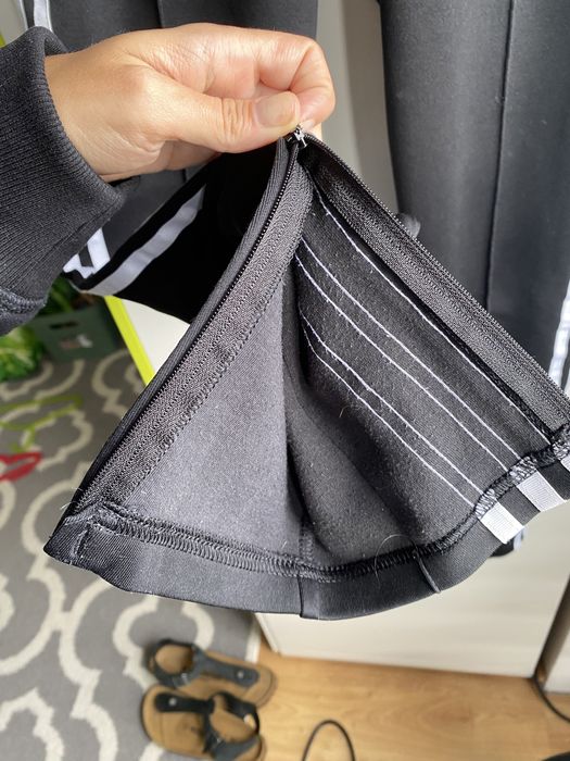 adidas spodnie damskie dresowe roz 34/xs czarne paski